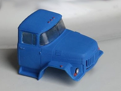 Кабина грузовика ЗИЛ-131 в масштабе 1:87