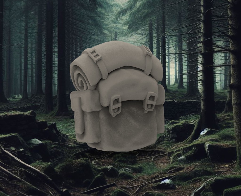 28мм Миниатюра Рюкзака