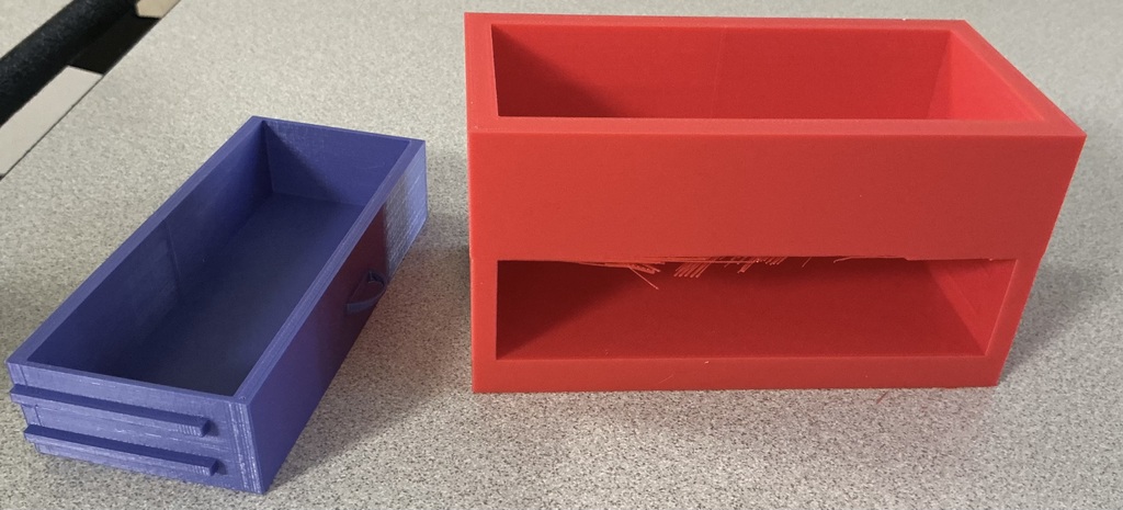 Настольный органайзер с ящиком