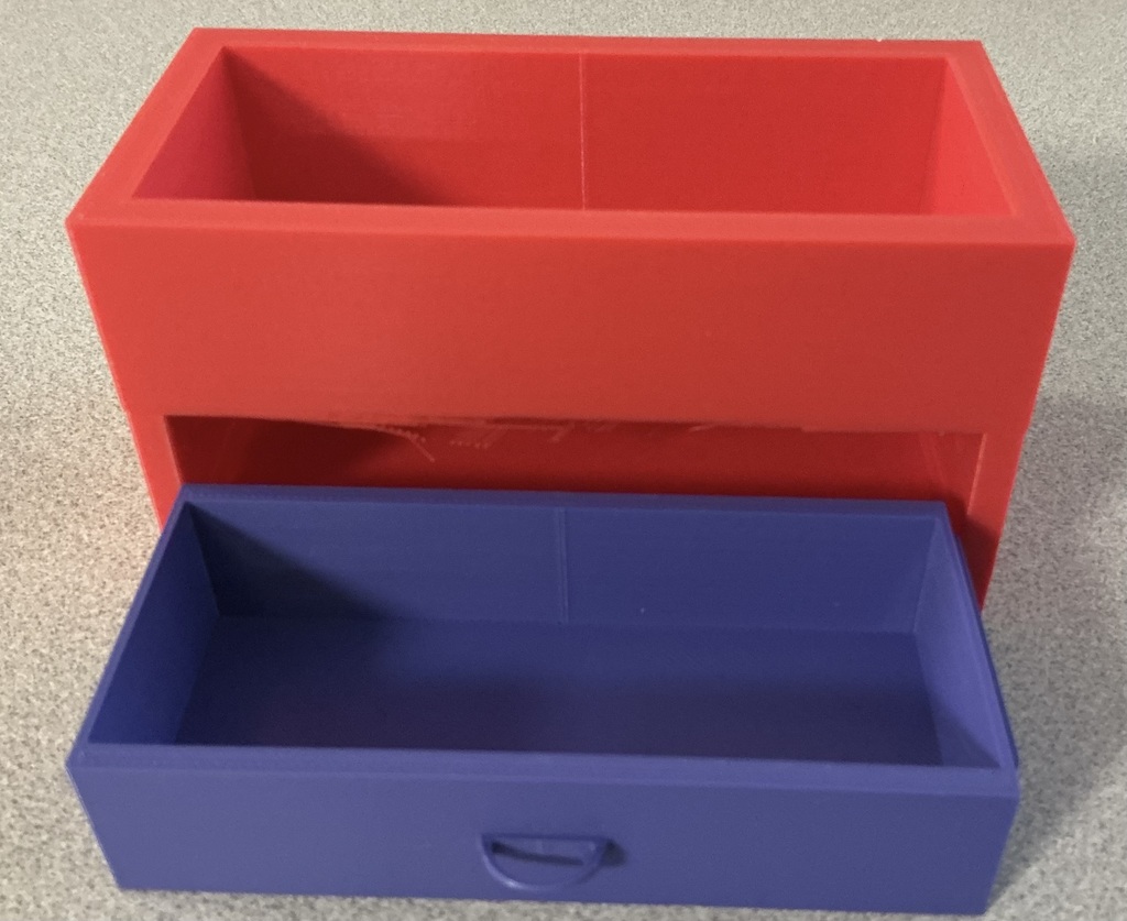 Настольный органайзер с ящиком