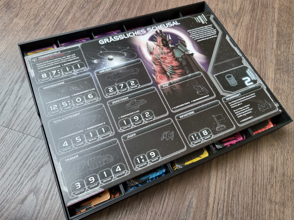 Органайзер для Twilight Imperium 4 (с PoK + TE)