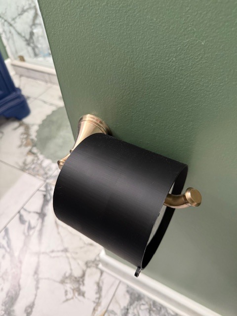 Накладка для туалетной бумаги с одной опорой