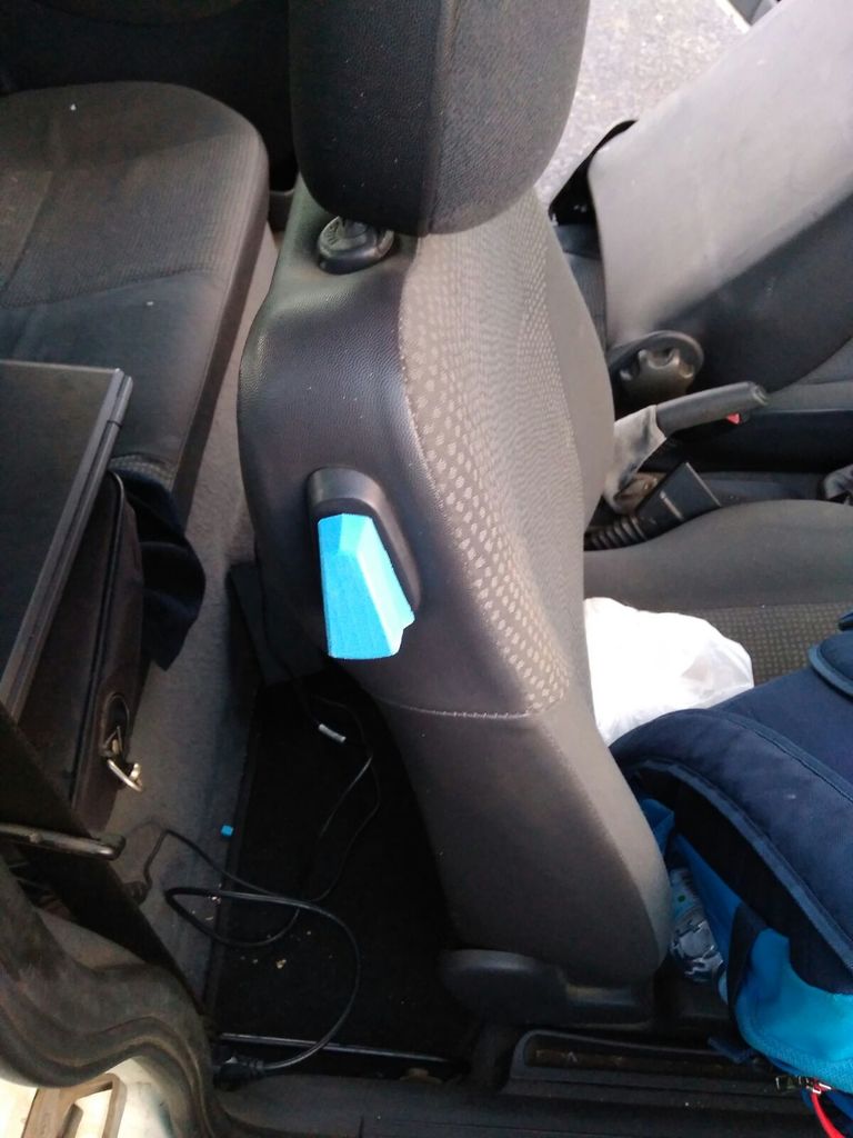 Рычаг спинки сиденья Opel Corsa, модель c