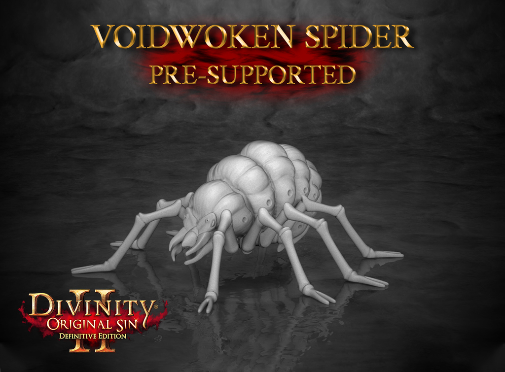 Миниатюра паука из Divinity Original Sin 2
