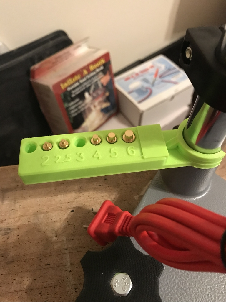 Держатель инструмента для термо-вставок