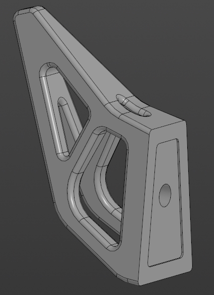 Футуристическая вешалка для одежды