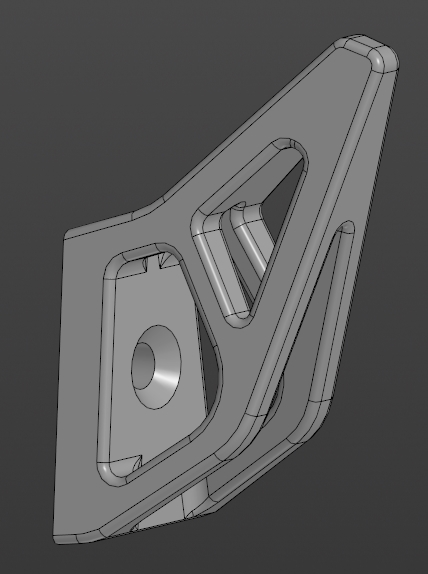 Футуристическая вешалка для одежды