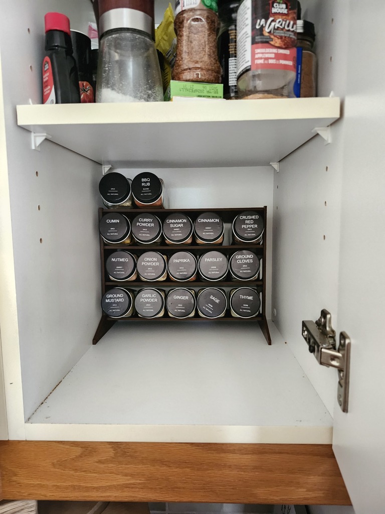 Компактный 4-ярусный органайзер для специй