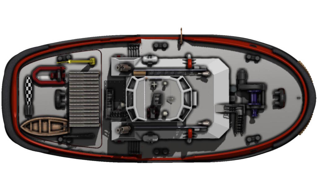 Роторный буксир