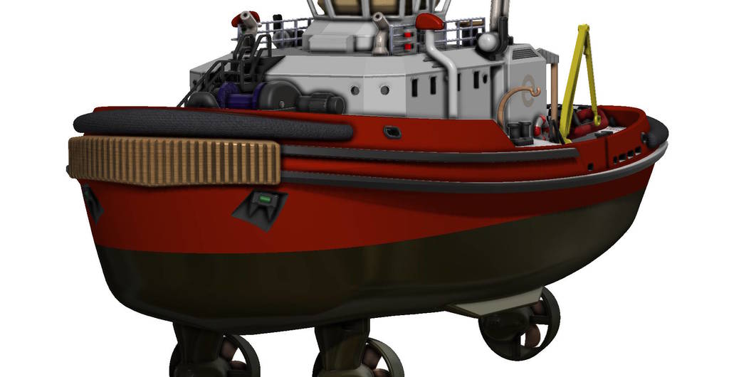 Роторный буксир