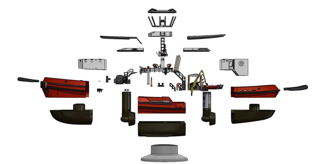 Роторный буксир