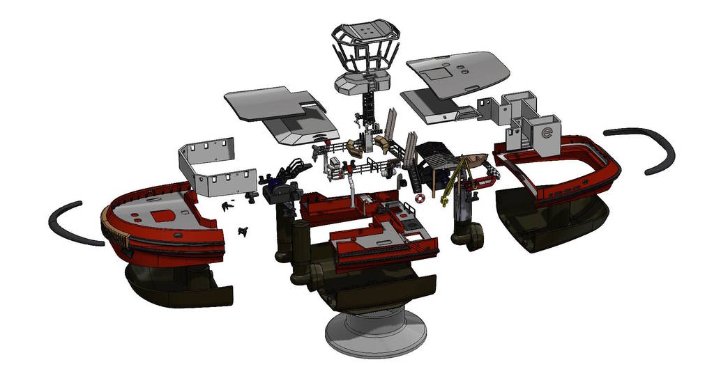 Роторный буксир