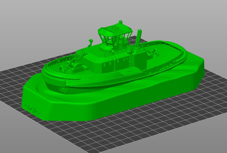 Роторный буксир