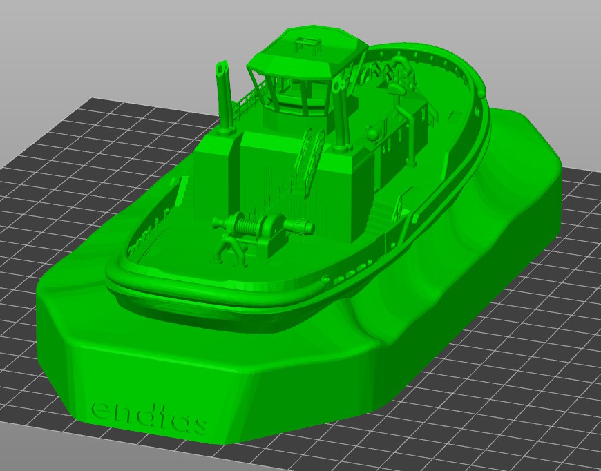 Роторный буксир