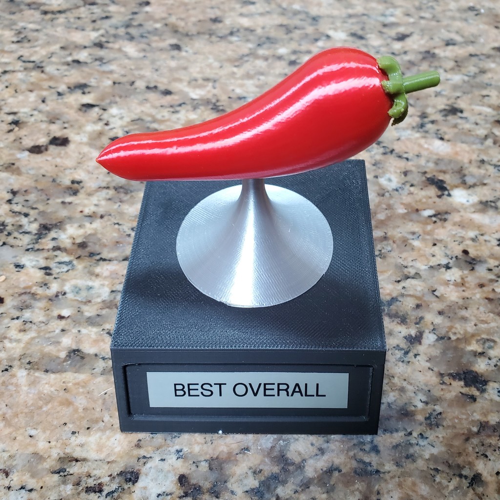 3D модель перца чили