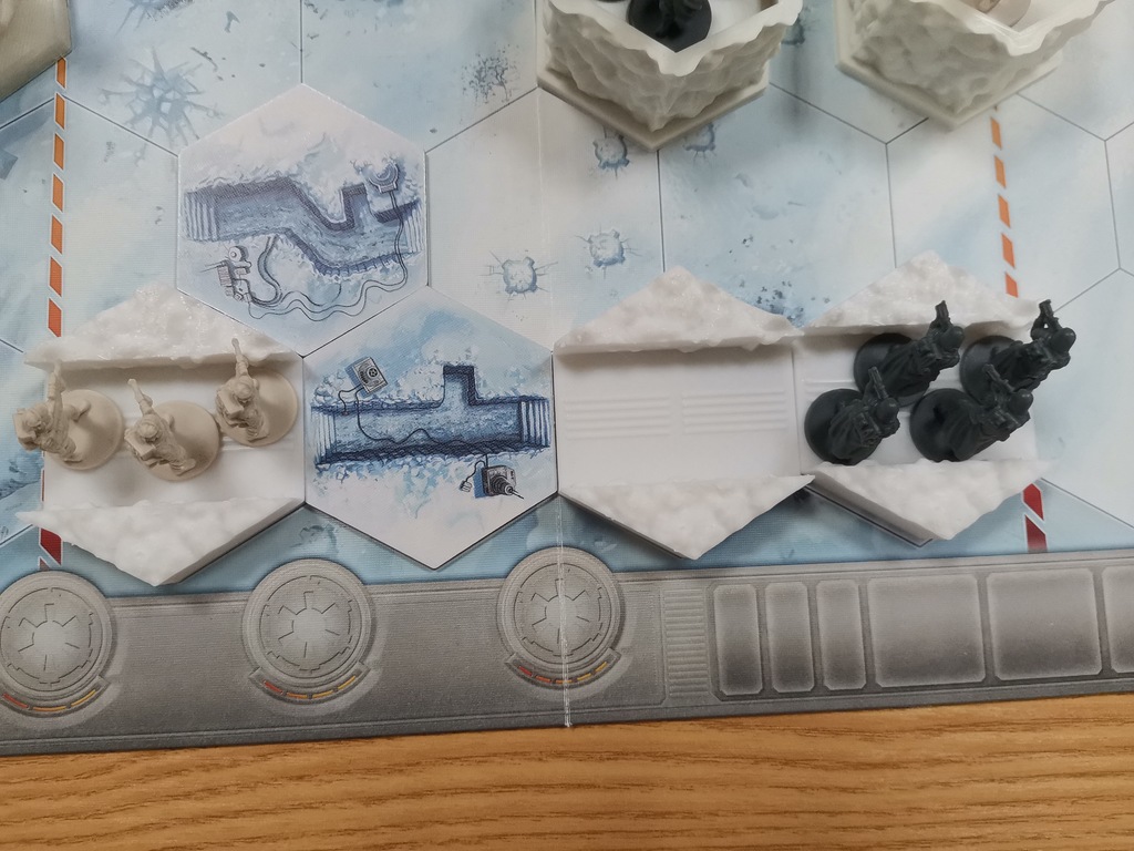 Модель рельефа для битвы на Хоте: Траншея