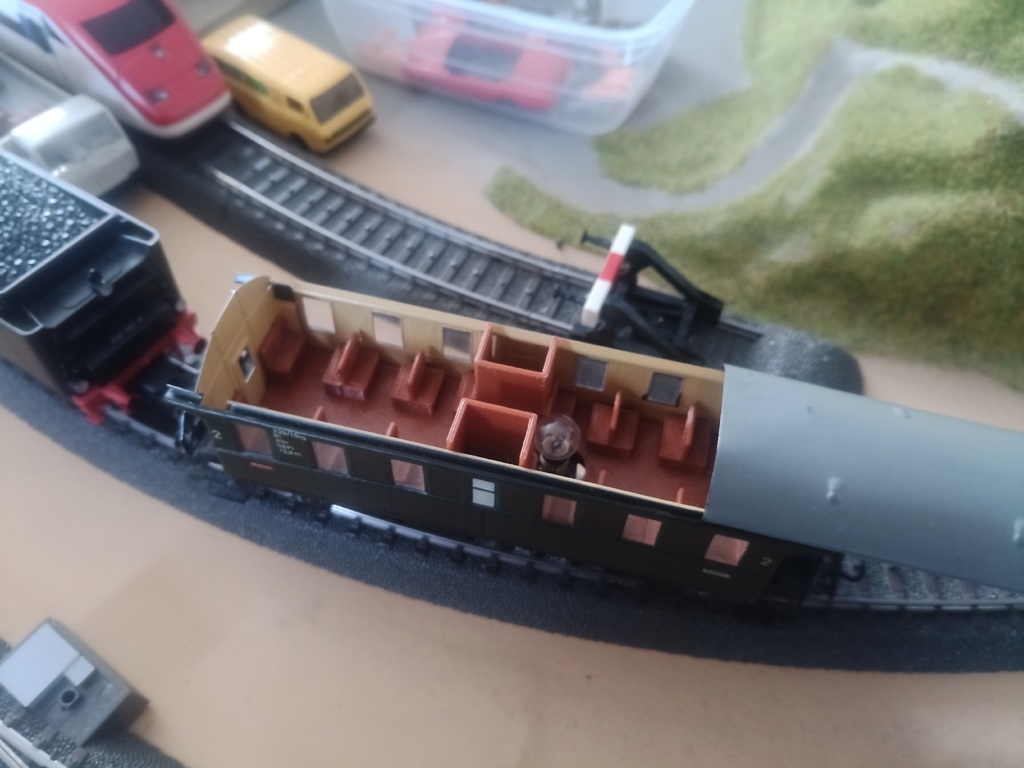 Интерьер для Marklin Donnerbüchse 4000 серии