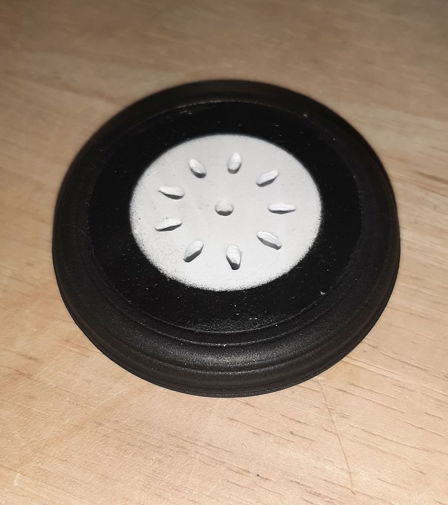 Полу-мастичные колеса для Airbus A320 от Eflite