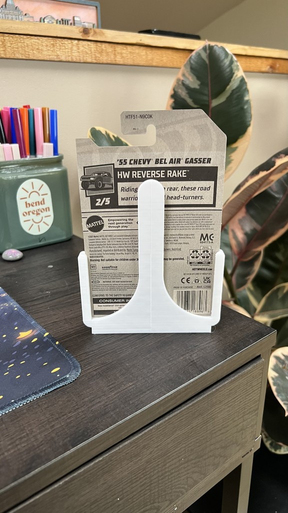 Подставка для моделей Hot Wheels с логотипом