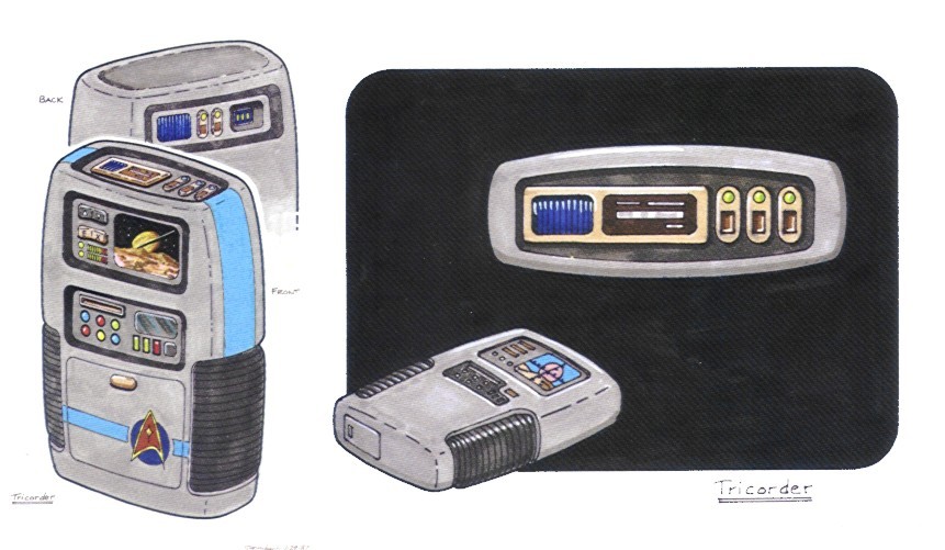 Концептуальный Трикордер - Star Trek TNG