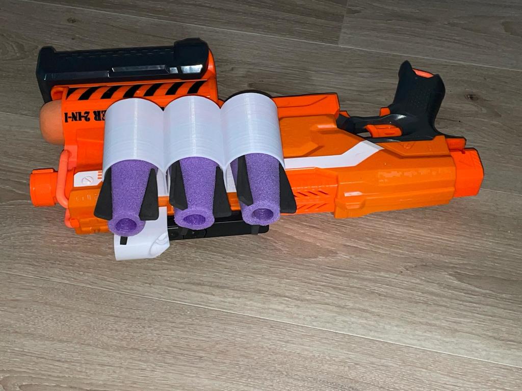 Прицел с лазерным указателем и держателем для ракет Nerf