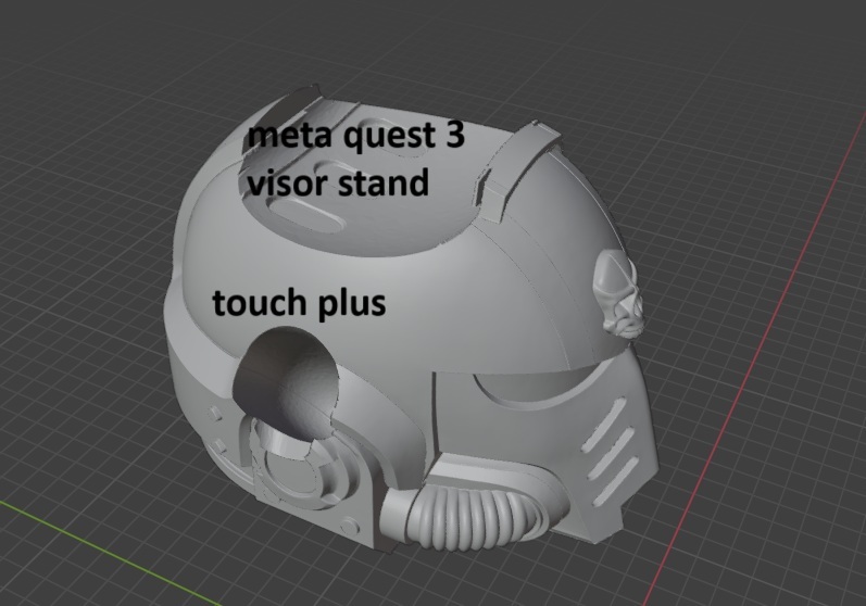 Подставка для шлема Капитана Титуса из Warhammer 40k