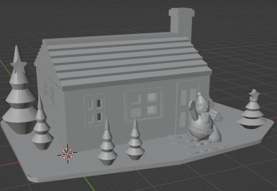 Рождественский домик Jolly Christmas