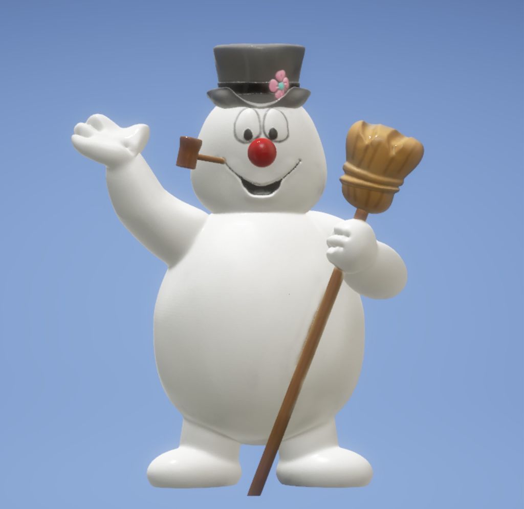 Снеговик Фрости из классического мультфильма