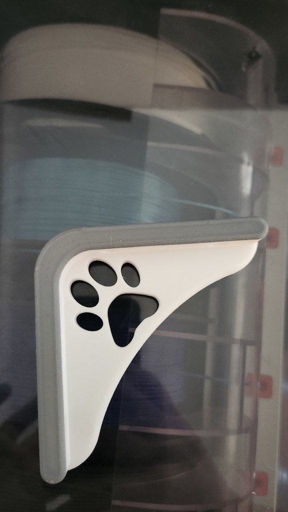 Крепление для полки с дизайном кота