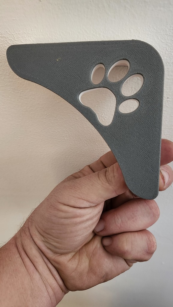 Крепление для полки с дизайном кота