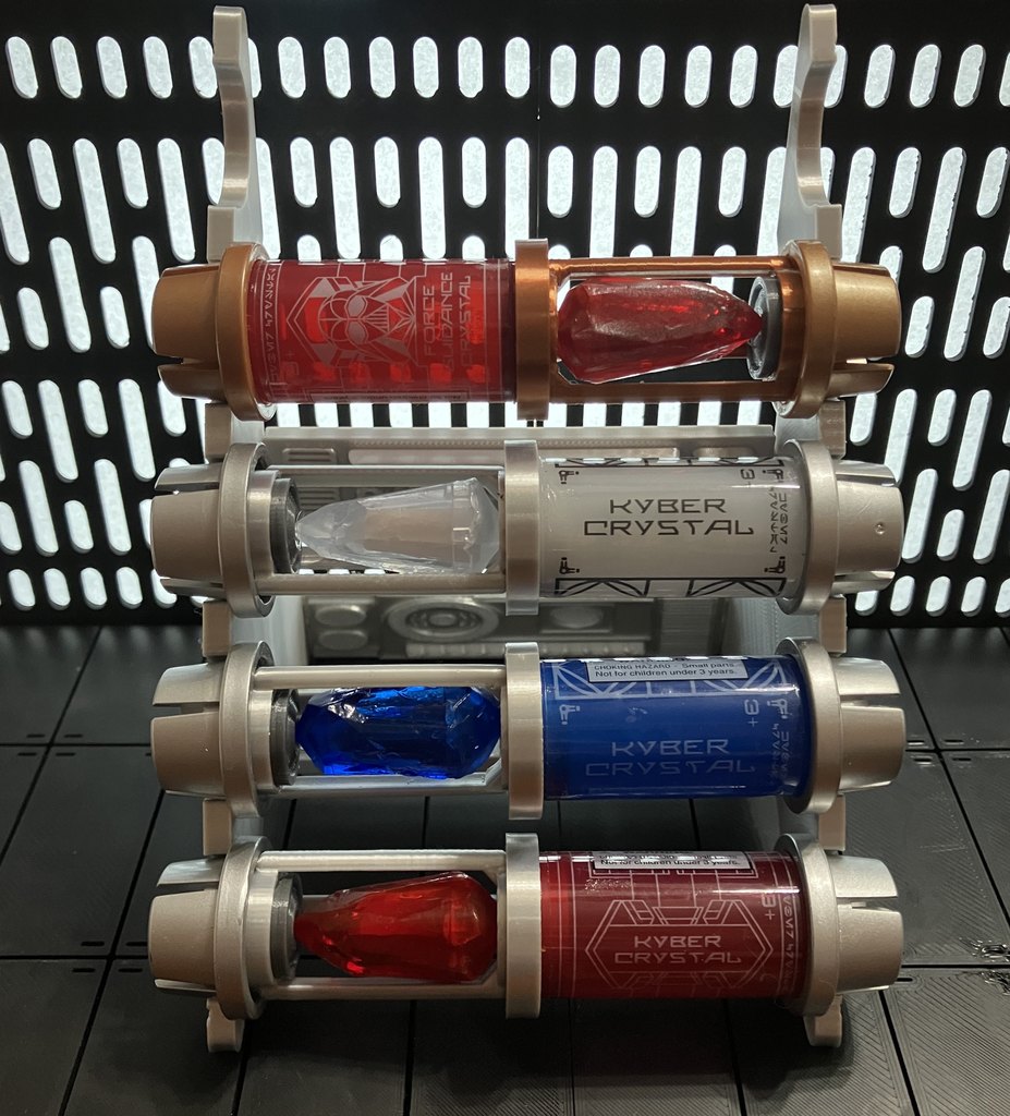 Расширенный стенд для кибер-кристаллов с декором