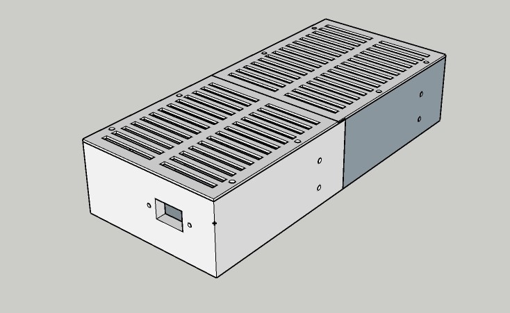 Корпус преобразователя AC-DC