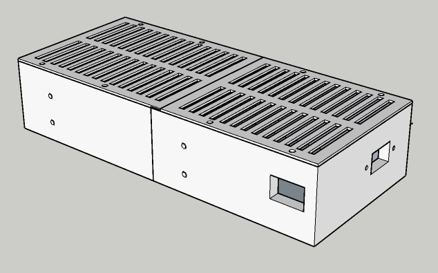 Корпус преобразователя AC-DC