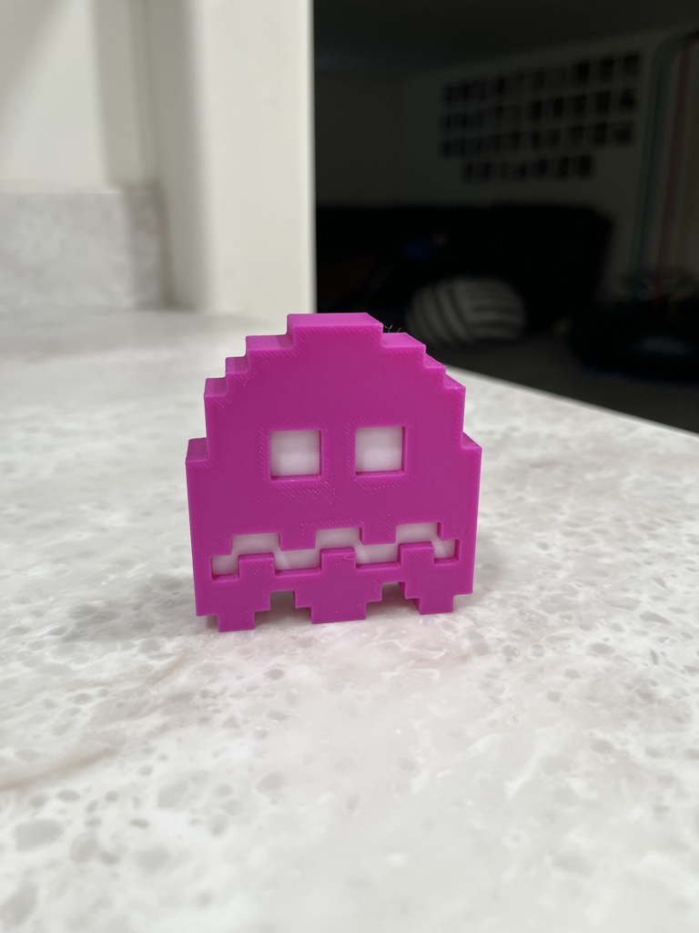 8-битный призрак Pacman (испуганный) для LEGO венка