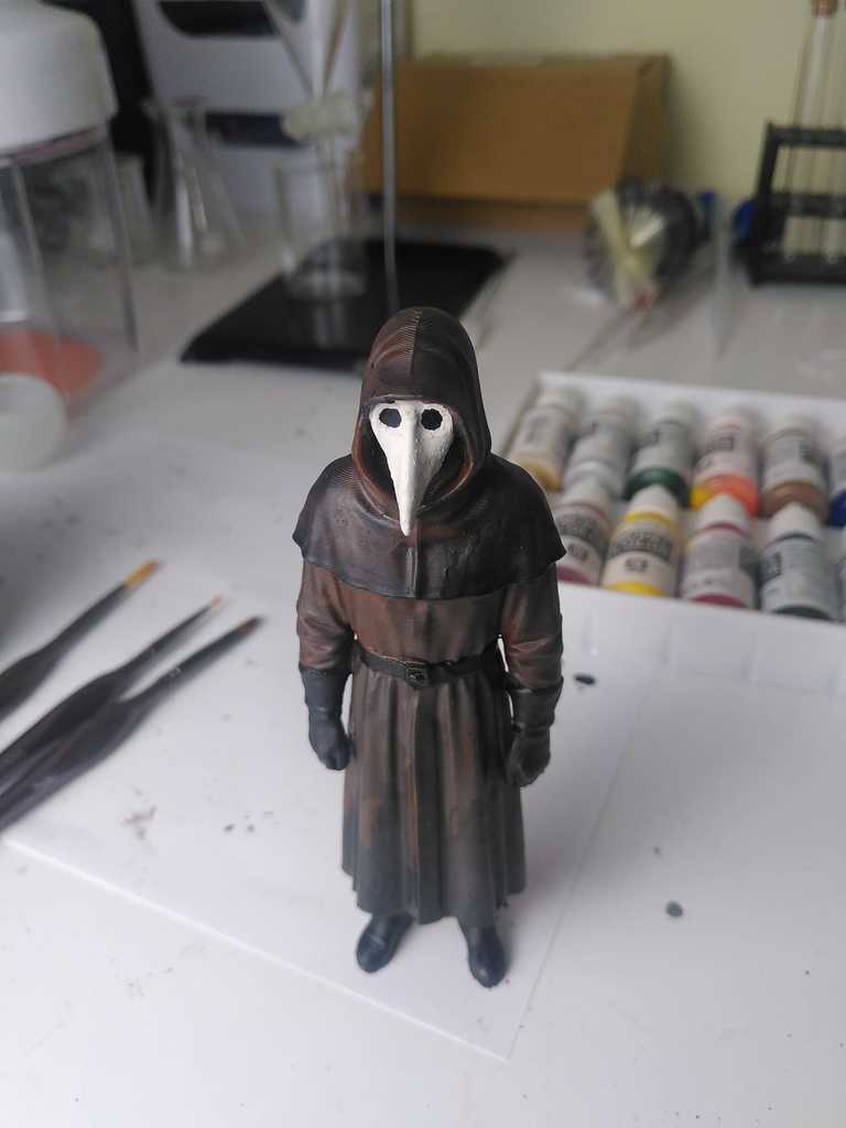 Фигура доктора чумы SCP-049