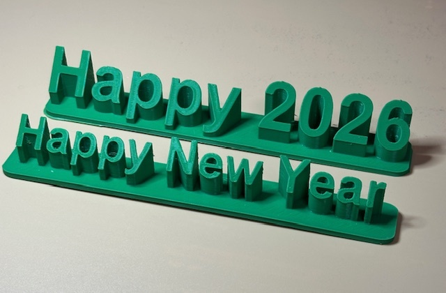 2026 Настольные таблички