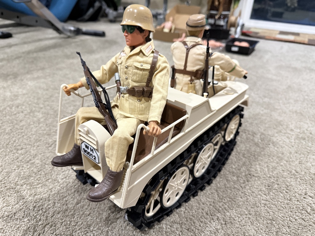 Переработанные детали Kettenkrad 1/6