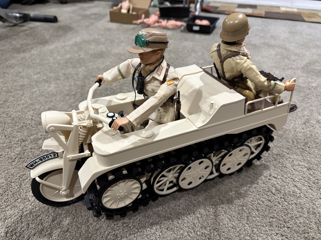 Переработанные детали Kettenkrad 1/6