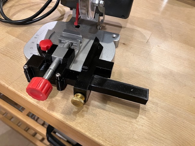 Мини пила с зажимом без штангенциркуля