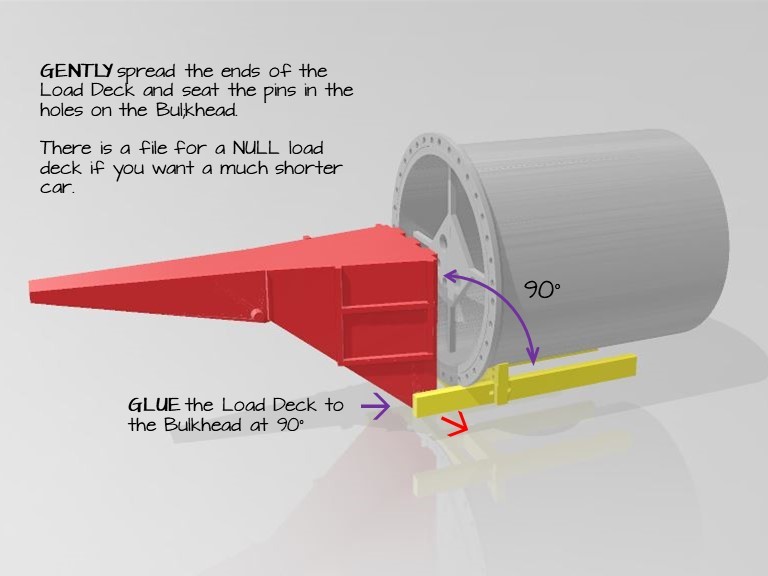 Модель грузового вагона Schnabel HO