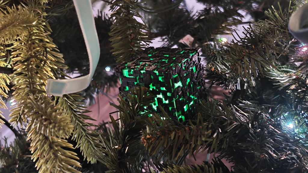 Куб Борг с направляющими для сборки