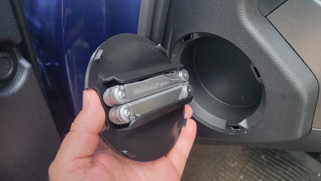 Крышка боковой панели Tacoma/4Runner с держателем для Leatherman Wave+