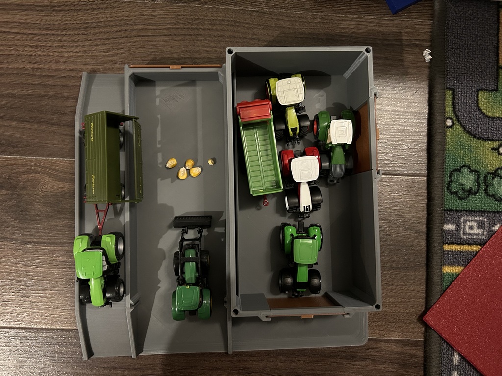 Модель H0 1:87 Fahrsilo с залом