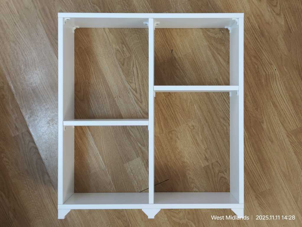 Набор низких полок (ножки и крепления)