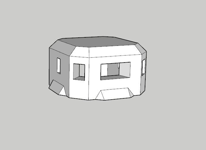 Малый бетонный бункер