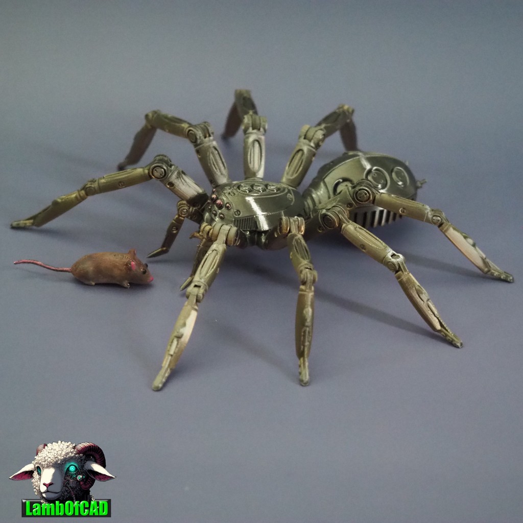 Робот-паук для борьбы с грызунами