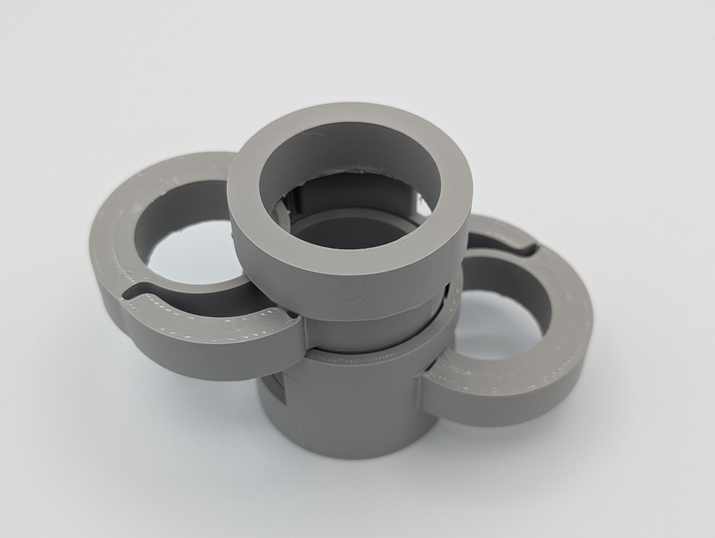 Развиваемая четырехзвенная механика - Двойной цилиндр