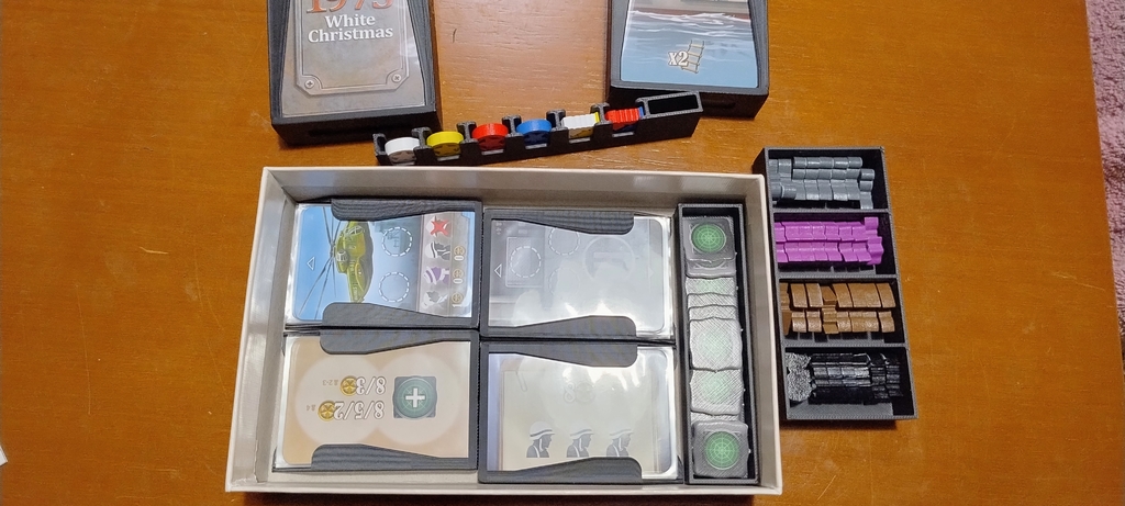 Кастомный органайзер для настольной игры White Christmas 1975