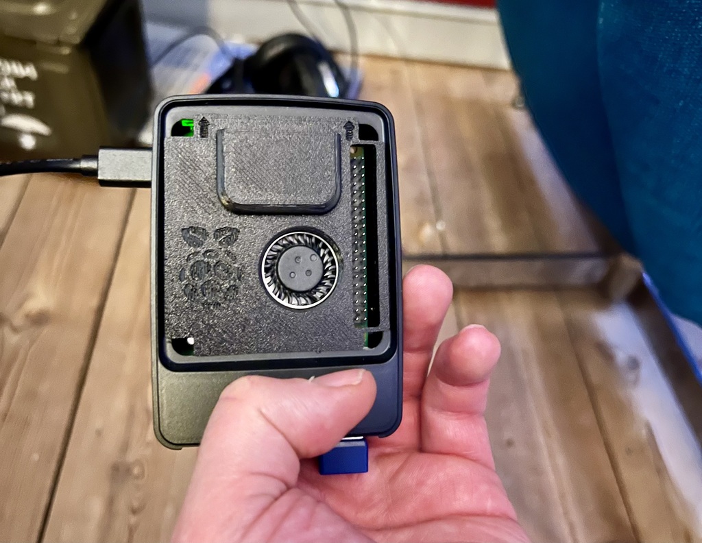 Мод для активного охлаждения Raspberry Pi 5B