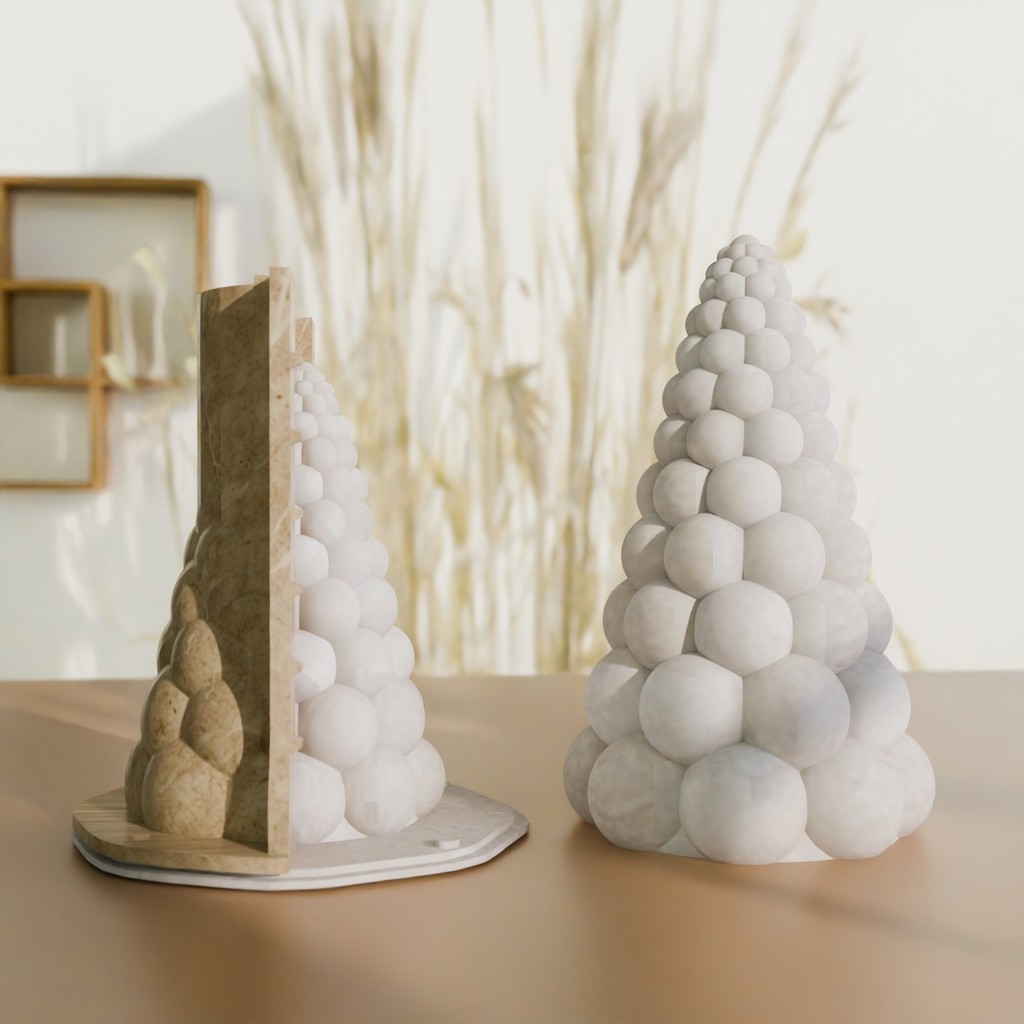 Силиконовая форма - Рождественская ёлка